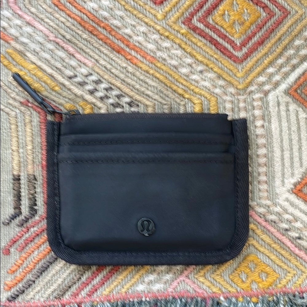 Lululemon True Identity Card Case Zippered Pouch